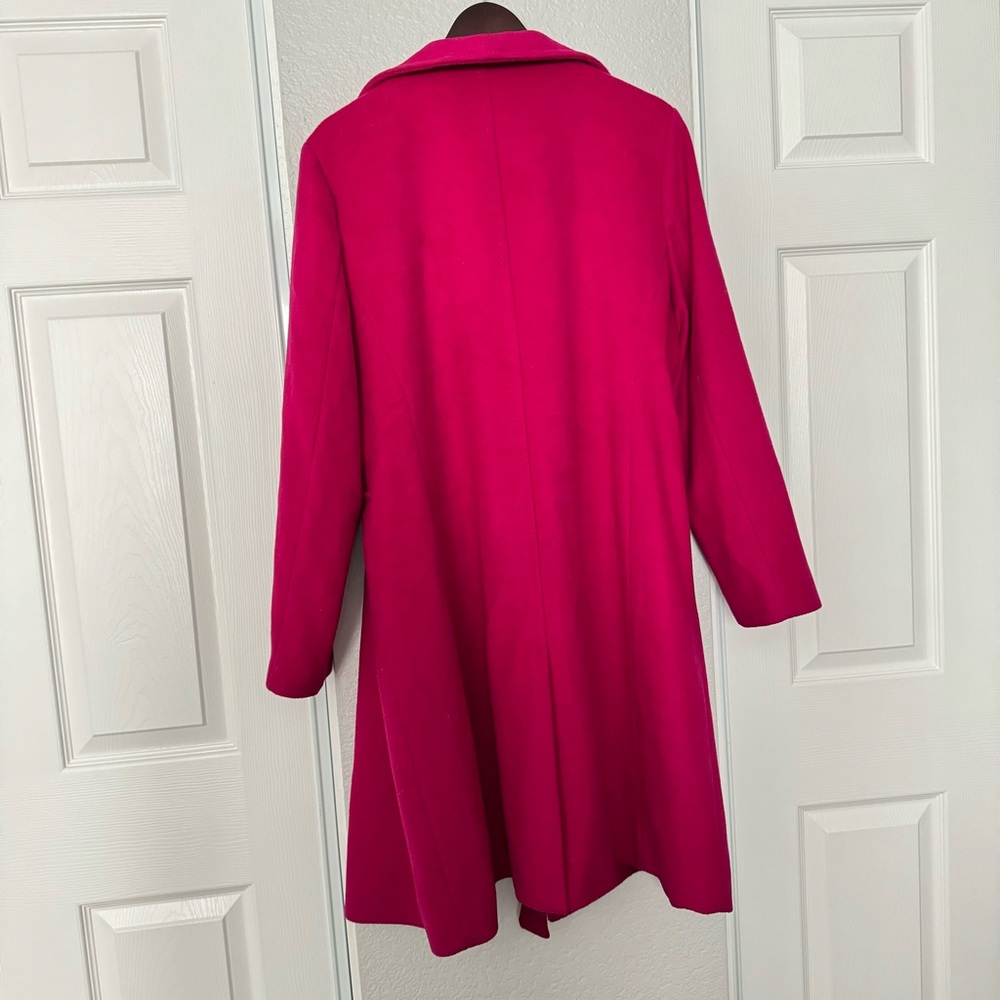 MICHAEL Michael Kors • Coat • Pink • Wool Blend • XL • Fall Winter • Belt - Picture 10 of 14